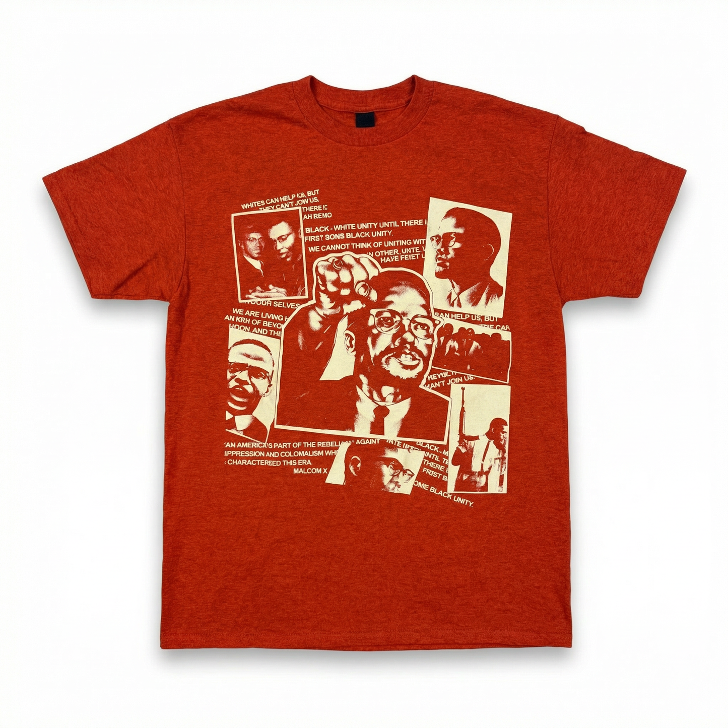 Malcolm X Collage Tee