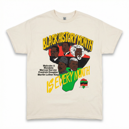 Black History Is Every Month Tee